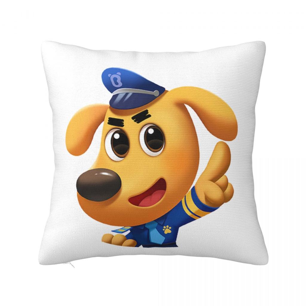 Sheriff Labrador Pillowcase Cushion Comfort Throw Pillow Sofa Decorative Cushions Used for Home Bedroom Living Room