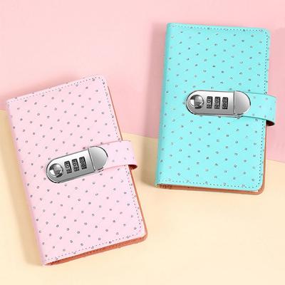 With Password Lock 100 Envelopes Money Saving Challenge Broken Drill PU Money Collection Book Portable Save Money Savings Binder