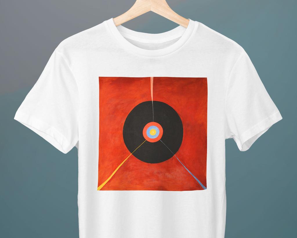 The Swan No. 18 Hilma Af Klint Painting Unisex T-Shirt Art T-Shirt Gift for Her Gift for Him Art Lover Gift
