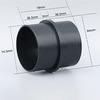 Oikabio 2X75mm Car Heater Duct Joiner Pipe for Air Par