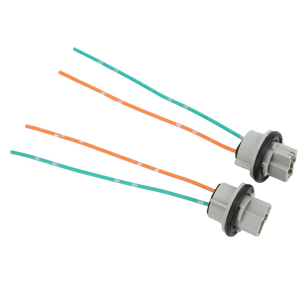 2pcs Light Sockets 12A 10V Heat Resistant LED Harness Connectors with Wire for Industrial