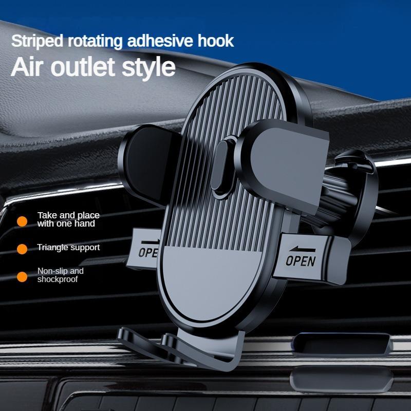 Air Vent Car Phone Holder Mount - Hands-Free Easy Clamp Cradle Cell Phone Holder for Vehicle Fits All 4 To 7 Inch Phones