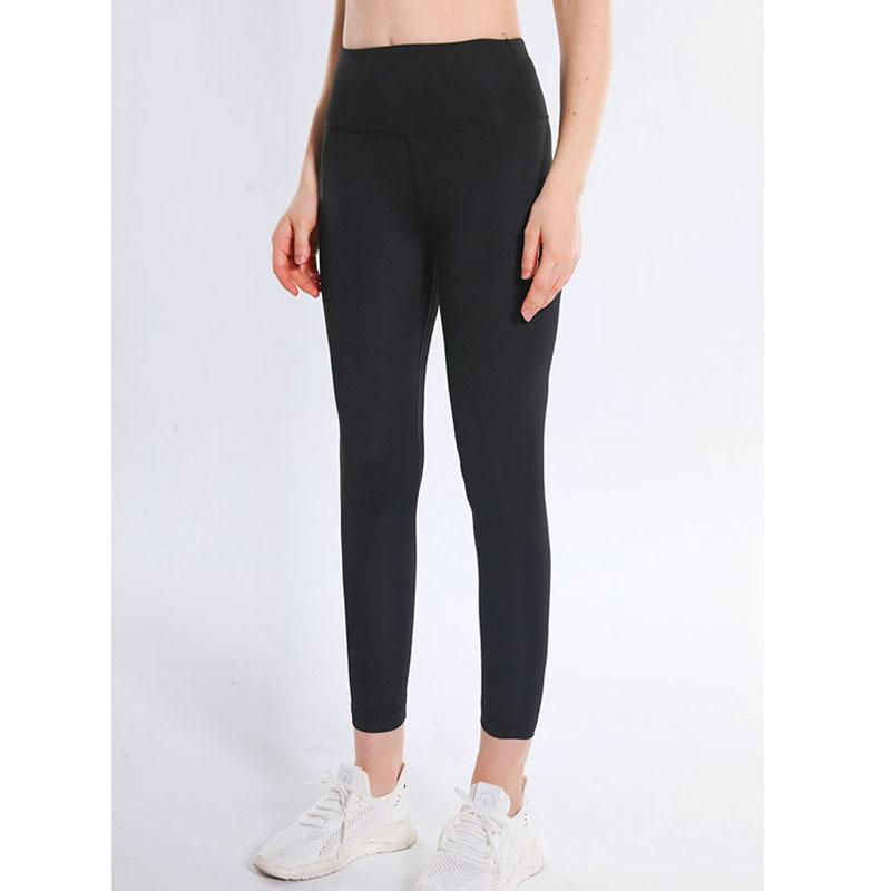 

Женские леггинсы для йоги с высокой талией M чёрный