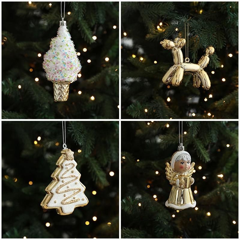 Christmas Tree Pendant Cartoon Pendant Ornament Christmas Decoration 2025 for Home Garden Yard Decor Christmas Liquidations