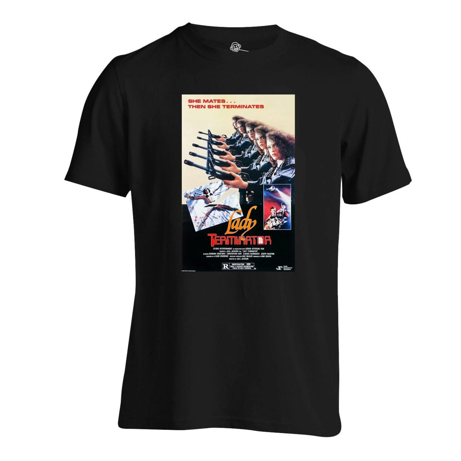 Lady Terminator 1989 T Shirt Classic Movie Film Poster Print XL