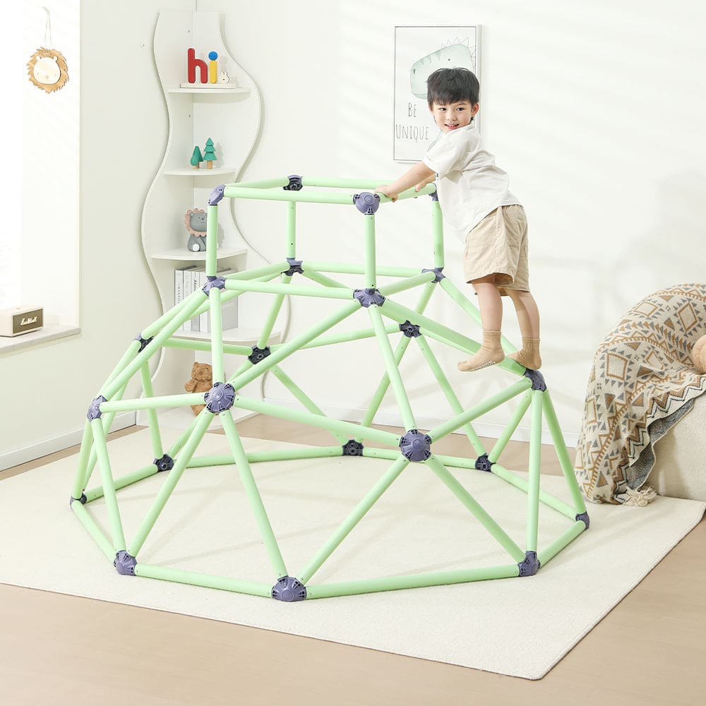 kopuła wspinaczkowa plastikowa duża - jasnozielona