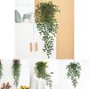 Nástěnná umělá rostlina Epipremnum Aureum s realistickou liánou Mandragora pro domácí dekoraci a kancelářské použití