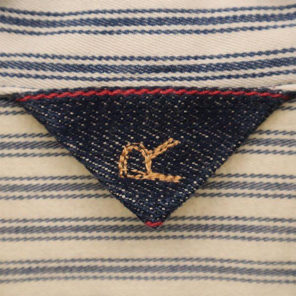 45rpm Stripe Short Jacket 2 Beige X Green Women Used