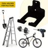 Wall Mounted Organizer Trimmer Rack Garden Power Tool Hanger Weed Whackers Holder Wall Mounted For Grass Trimmer Garden Tool New