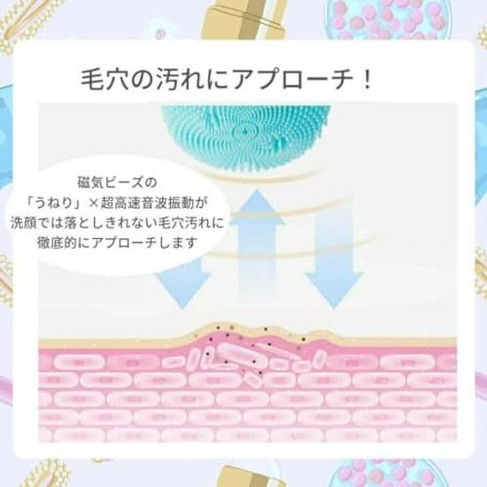 KALOS BEAUTY TECHNOLOGY Faclea Facial Cleansing Brush Pastel Purple (Facial Electric Pore Cleansing)