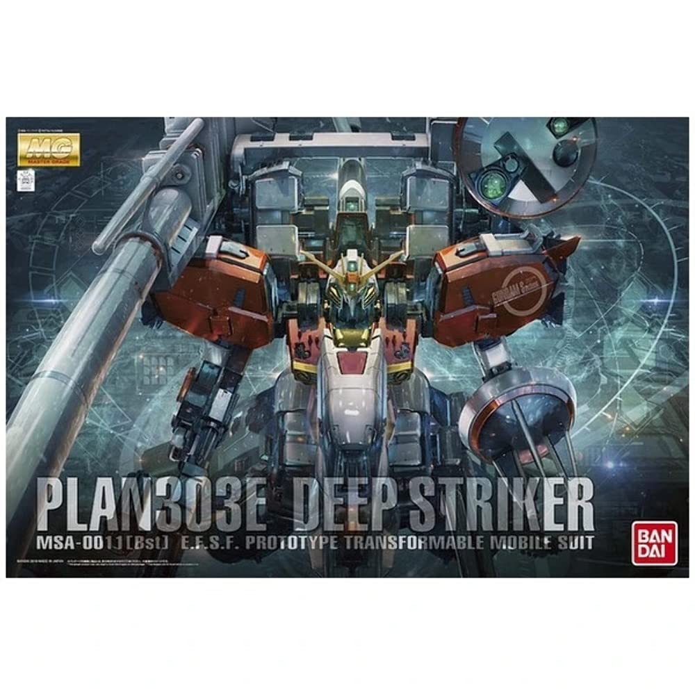 

MG Mobile Suit Gundam Sentinel PLAN303E Deep Striker Scale Plastic Model Kit MSA-0011 1/100 Pre-colored