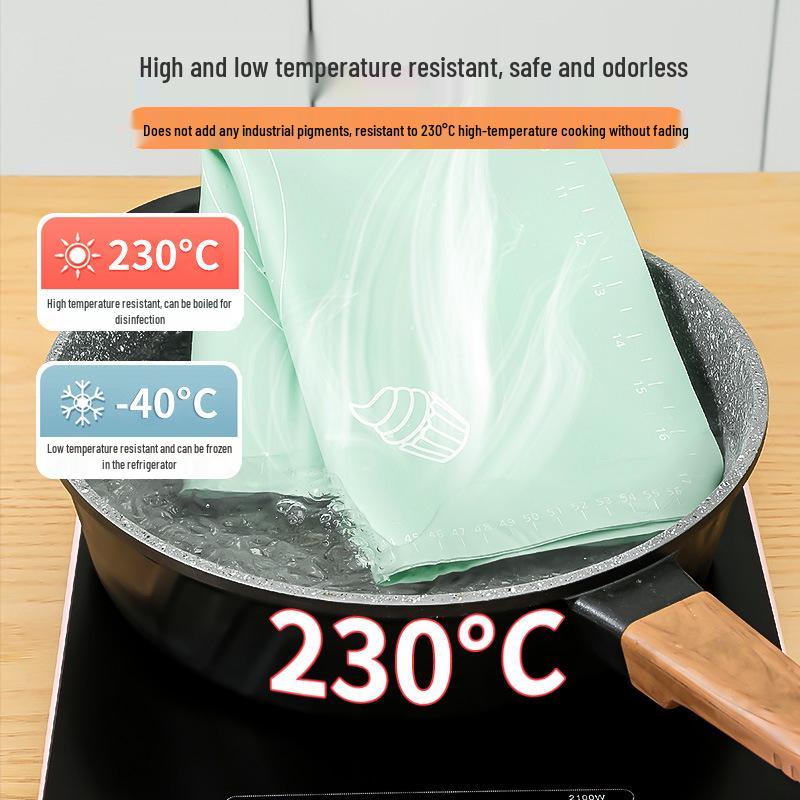 Silicone Non-Slip Baking Mat for Kneading and Rolling Dough