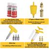 Brake Bleed Kit for Shimano Hydraulic Brakes, Brake Fluid Change Hydraulic Kits, Including 2Pcs 60ml Brake Fluid Mineral Oil