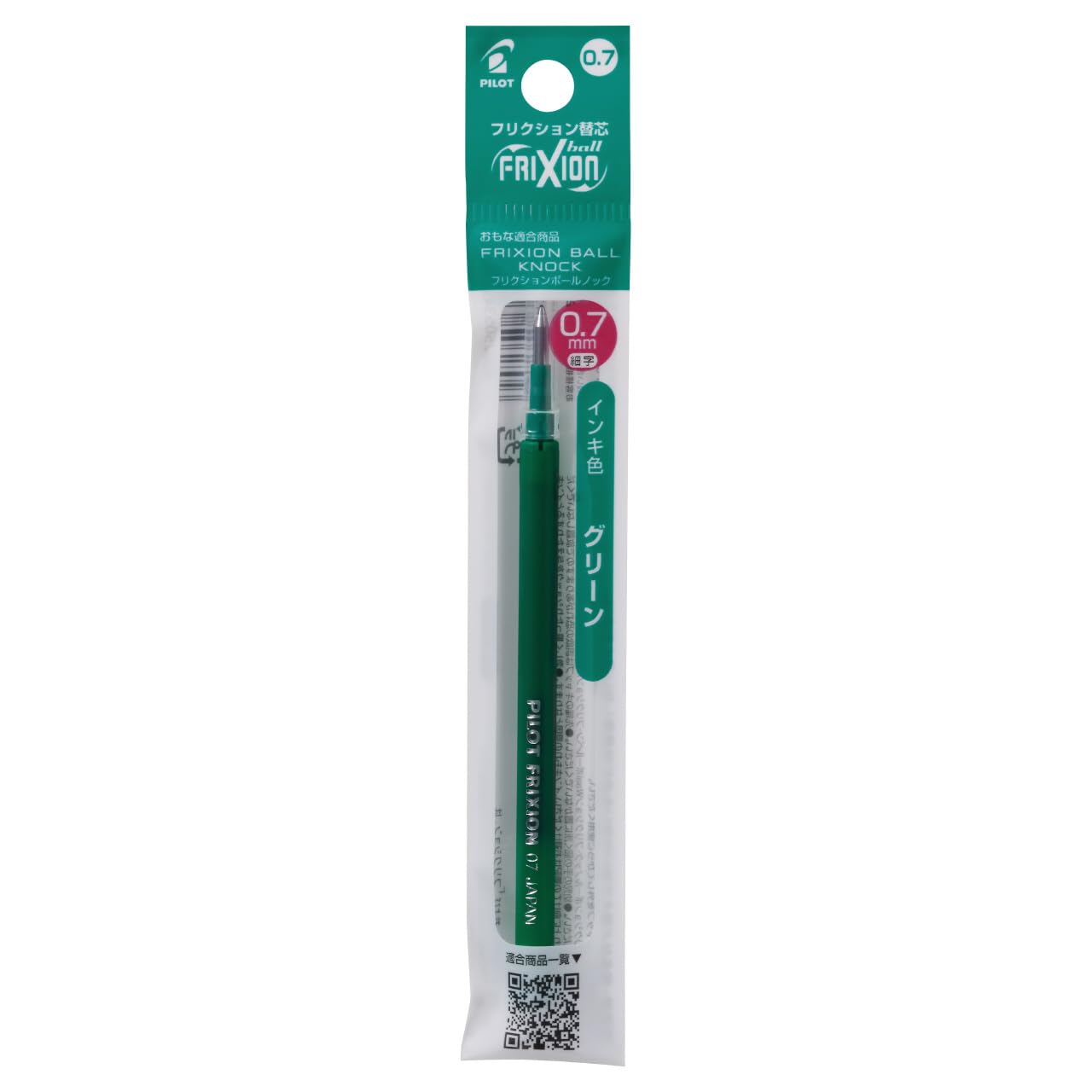 

Стержни для шариковой ручки Pilot LFBKRF FriXion Ball Зеленый LFBKRF120FG 0.7 (10-Pack) зелёный