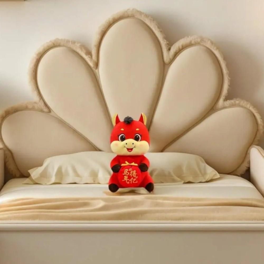 2026 Hästens År Kinesisk Häst Maskot 20/25/30cm Zodiak Häst Leksak Heminredning