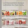 Fresh-keeping Box Airtight Leak-proof Food Storage Container with Silicone Seal And Handle Storage Box for Fruits Snacks Picnic