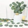 30PCS Simulated Plant Eucalyptus Vine Leaves DIY Flower Arrangement with Leaf Flower Wall Accessories.