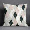 Nordic Luxury Geometric Texture Print Pillowcase Home Bedroom Room Decoration Office Seat Living Room Sofa Cushion Cover 45X45Cm