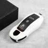 Car Key Case Pearl White for Porsche Panamera Macan Taycan 911 718 Boxster Cayman Cayenne Remote Control Fob Protect Shell