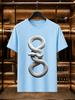 2026 New Arrival 100 Cotton Tshirt 3d Stereo Coiled White Snake Print Dark Style Crew Neck Casual Short Sleeve