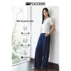 Peacebird Women's Summer High-Waist Wide-Leg Casual Pants
