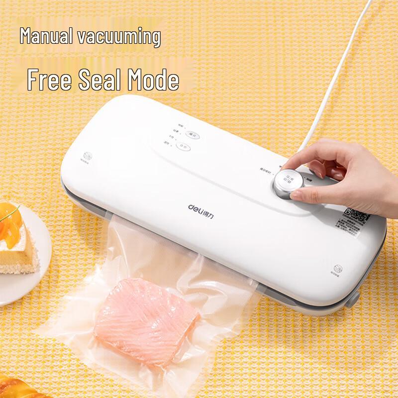 Deli Automatic Vacuum Sealer Machine CN plug (adapter included)