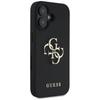 Etui Guess Grained Big 4G Logo Small     Classic Logo Do Iphone 16 Czarny