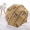 1pc Bow Pattern Open/Close Folding Umbrella - Raining Gear for Travel Umbrella, All- Portable Umbrella for & Men 8-Rib Yy251229007