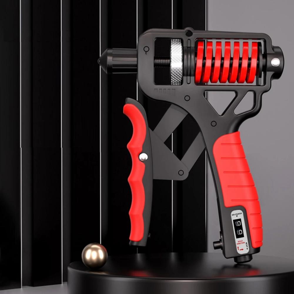 

Ergonomic Design 5-165Kg Hand Gripper Spring Hand Grip Hand Strengthener Office красный