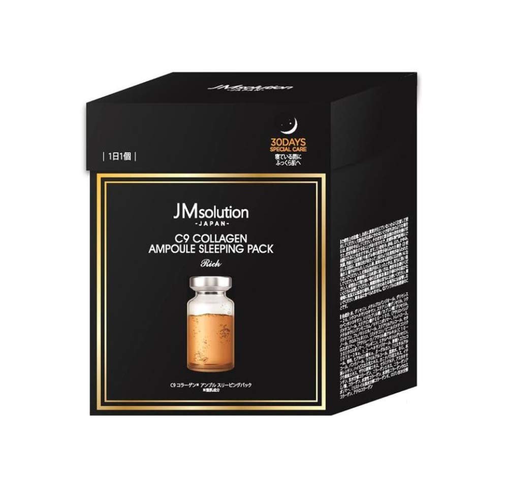 

JMsolution C9 Collagen Ampoule Sleeping Pack Rich 4 г x 30 пакетов (в штучной упаковке)