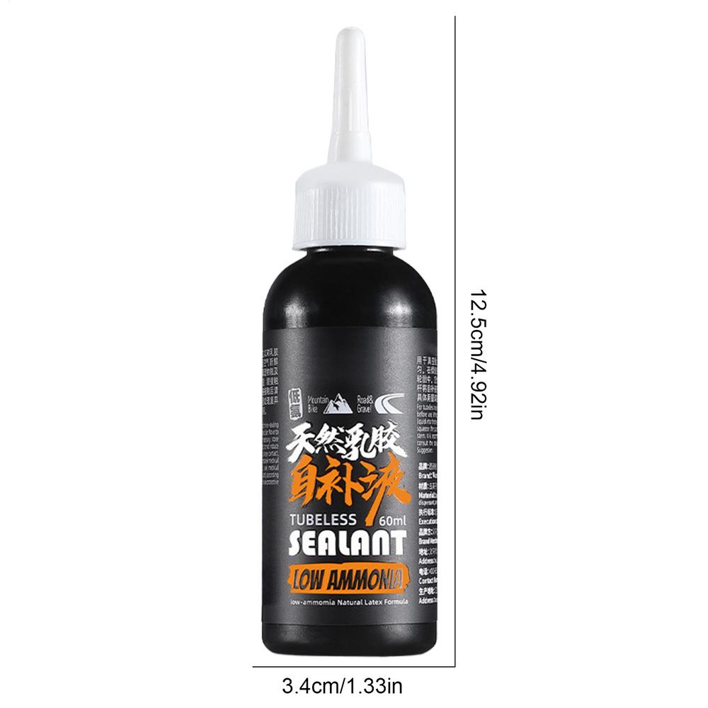 60ml Tubeless Tire Sealant Tire Bead Sealant Mountain Bikes Tire Sealant Tire Repair Tools Fast Act Latex Puncture Repair Fluid