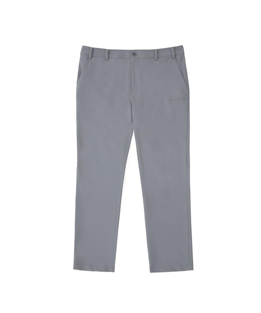 UPPERSTROP GOLF [Up3014] Upst Golf Loose Fit Basic Stretch Pants Light Gray