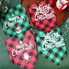 20/10/1Pcs Pet Triangle Scarf for Large Dog Christmas Party Dog Bandanas Dog Cat Red Santa Claus Letter Pattern Pet Supplies