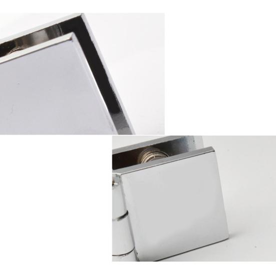 0/90/180 Degree Glass Hinge Easy To Install Door Hardware Glass Cabinet Door Hinge for Glass Door