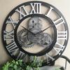 Industrial Gear Wall Clock Decorative Retro MDL Wall Clock Age Style Art Decor