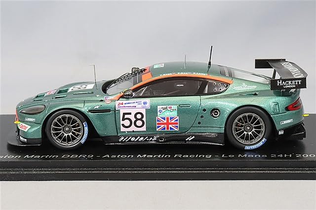 SPARK Aston Martin DBR9 2005 Le Mans 24H Lamy 1/43 #58 T. Enge/P. Cox/P.