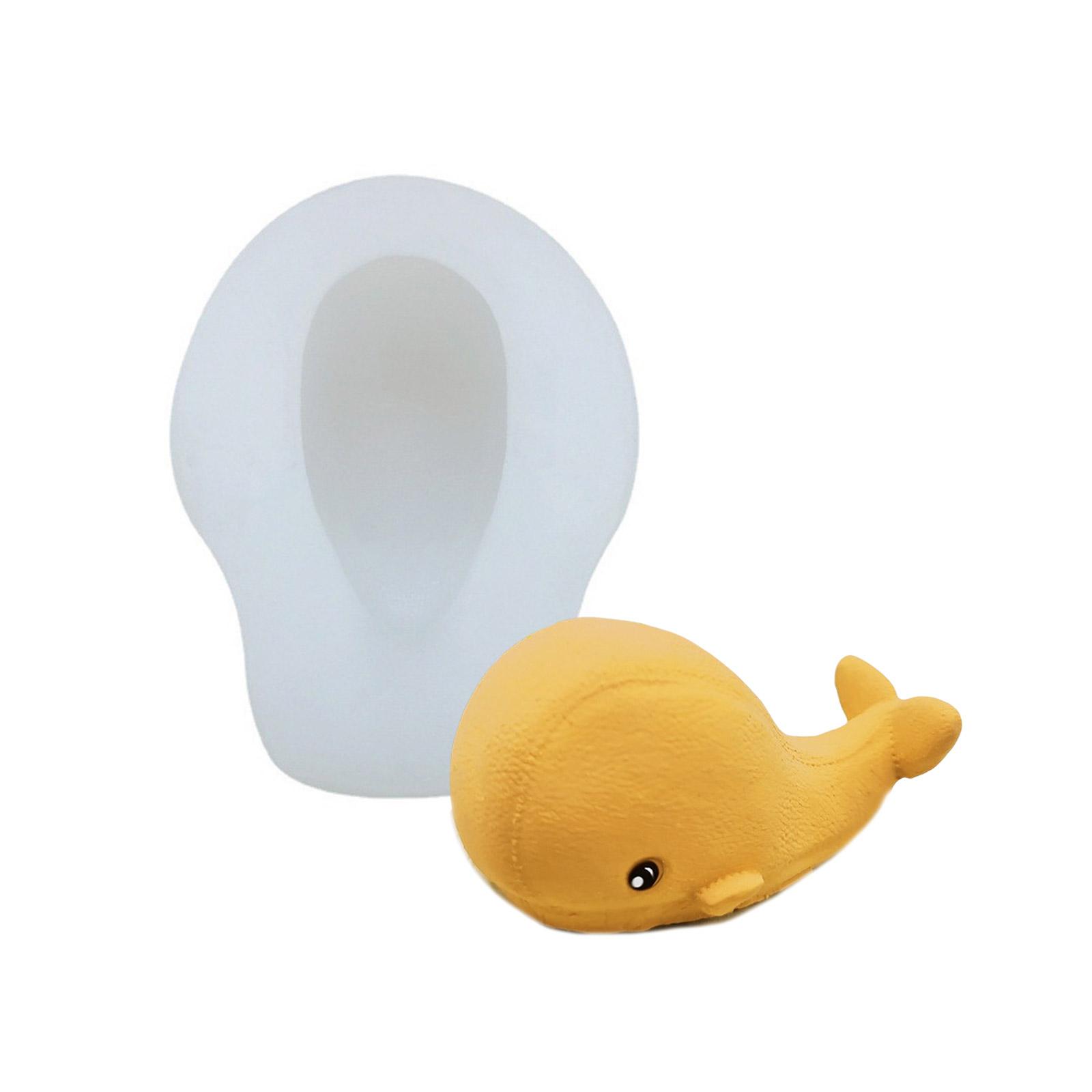 

Силиконовая форма для торта в форме кита, креативная 3D форма для свечи в виде морского животного, легкое извлечение, форма для выпечки десертов, кухонный инструмент