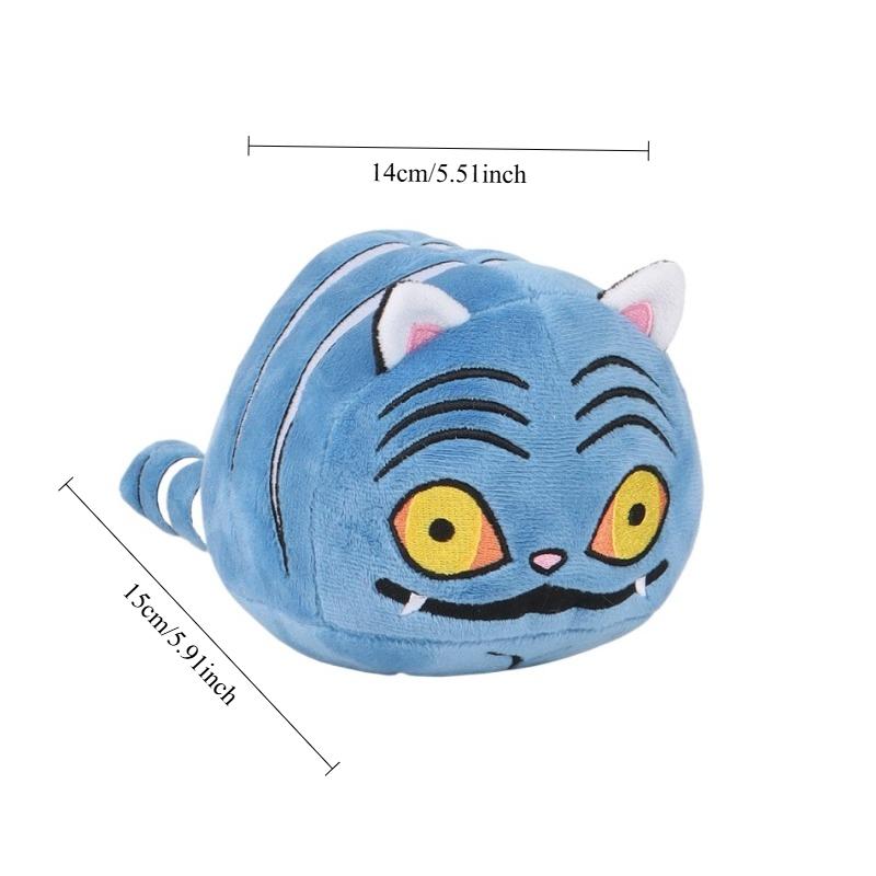 Anime Kpop Demon Hunters Tiger Plush Doll Toy Demon Hunters Kpop Accessories Cute Plushie Monster Hunt Girl Merch Birthday Gift