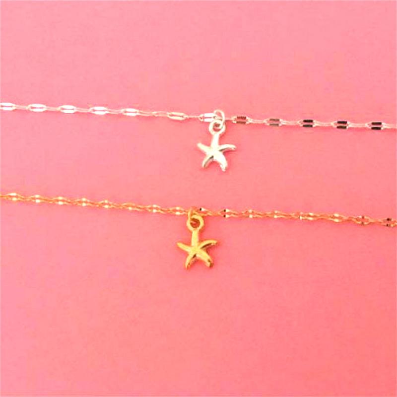 Star Anklet Bracelet On The Leg Fashion Summer Beach Foot Jewelry