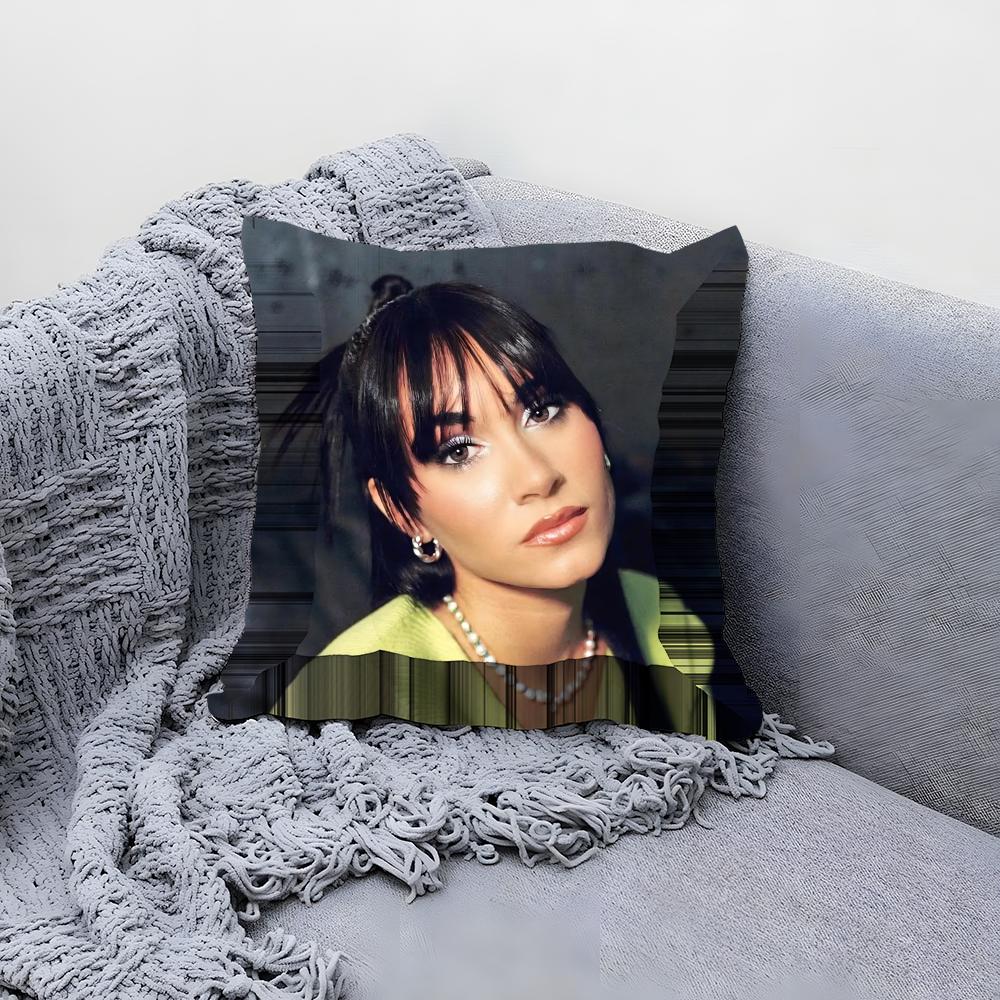 Singer A-Aitana Ocana Cushion Cover Comfortable Reversible Pillow Cover Ideal for Car Sofa Bedroom & Beyond