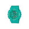Casio Dual Display Series Matte Crayon Texture Classic Pointer Waterproof Sports Quartz Watch Women watches Green GMA-S110VC-3A