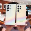 Samsung S25u Iridescent & Transparent Phone Case for S23, S22, A55, A54, A53 - Blue Light Color