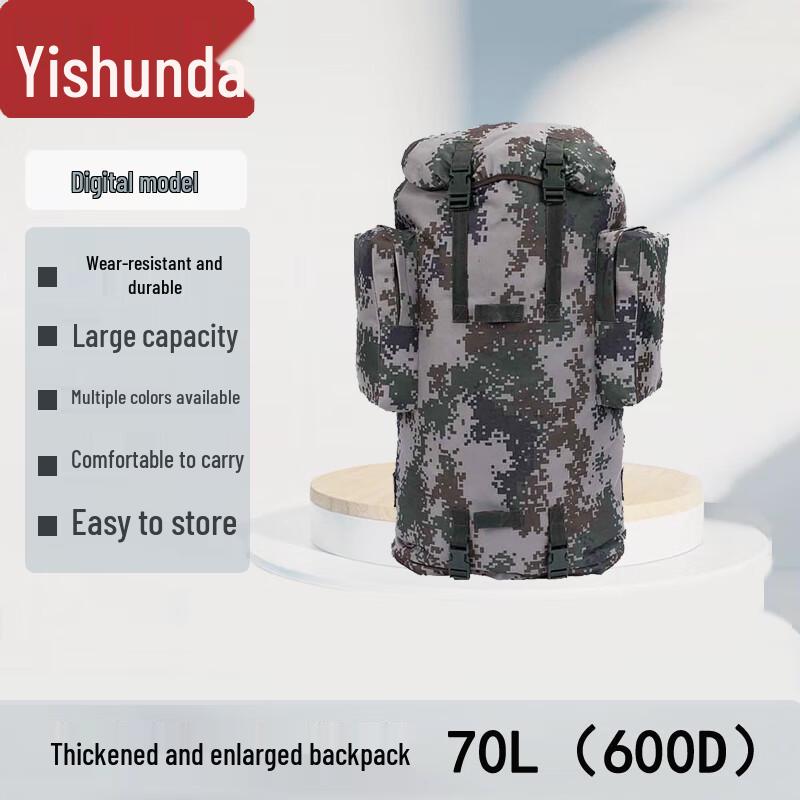 Yi Shunda Large Capacity Camouflage Outdoor Backpack