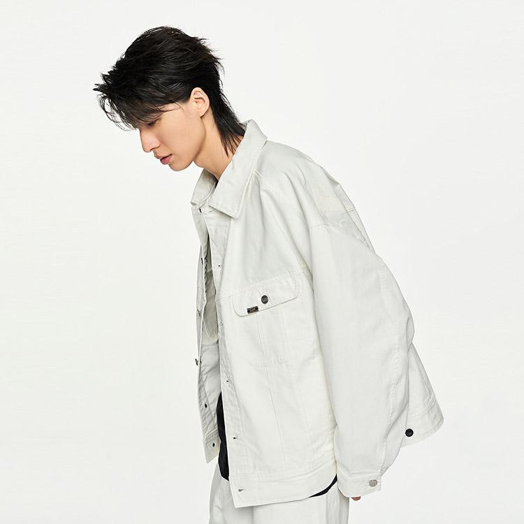 Lee Jackets Men's Ivory Lapel Moderate Other LMT006245201592A00005