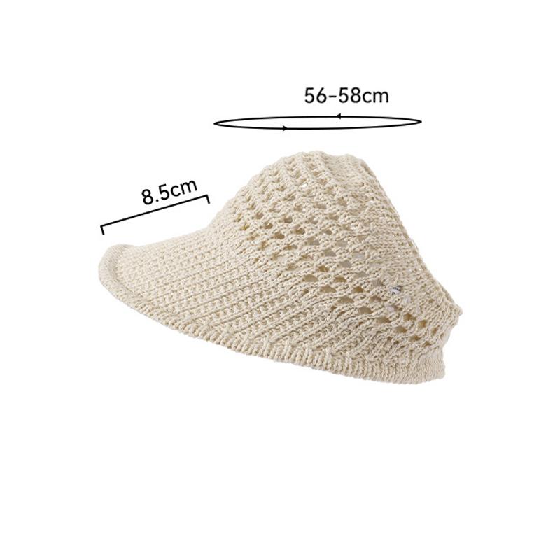 Hollow Top Hat Women's Summer Outdoor Sun Hat Breathable Duck Tongue Sun Hat