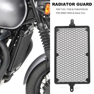 Bonneville T120 T100 Thruxton RS Street Twin Speed TWIN Yeni Motosiklet Radyatör Koruyucu Izgarası Yağ Soğutucu Kapağı Koruyucu İçin