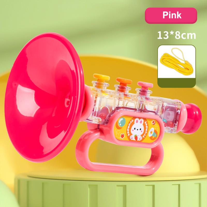 Baby Educational Fun Trumpet Toy Children's Whistle Musical Instrument Exercise Speech Development Toy Birthday Gift