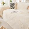 Shu Cotton Velvet Three-Dimensional Embossed Sofa Towel Full Cover Cloth Ins Style Winter Warm Sofa Cover All-Inclusive Universal Cover Blanket