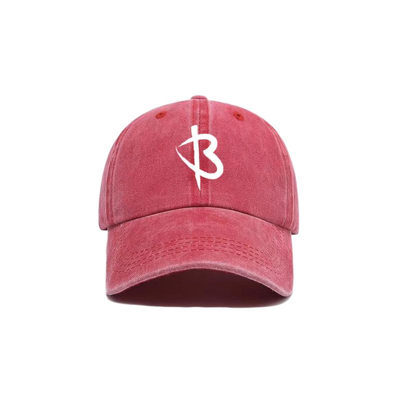 Casual Retro Distressed Adult Hat for Men and Women Couples Curved Brim Peaked Cap Solid Color Washed Baseball Hat