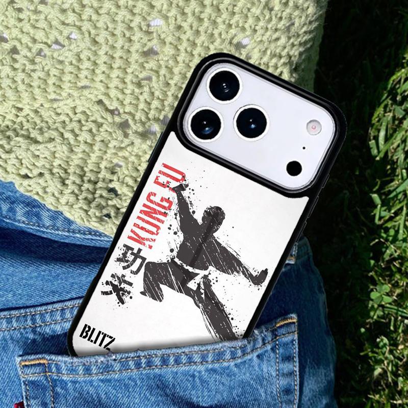 Kung Fu Oyama Kyokushin Karate Handyhülle Kompatibel mit IPhone 17 16 15 14 13 12 11Pro Max 17 Air Hülle